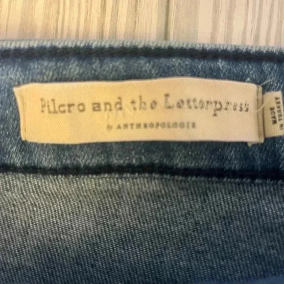 Anthropologie Pilcro and the Letterpress High-Rise Skinny bootcut - Picture 4 of 7